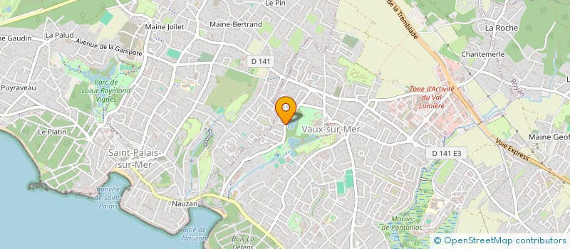 localisation de l'entreprise TMA  VAUX-SUR-MER