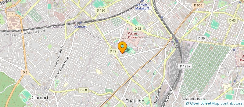 localisation de l'entreprise TMA GROUPE à CHATILLON