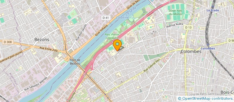 localisation de l'entreprise TMA IMMOBILIER à COLOMBES