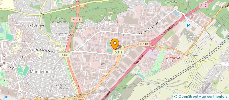 localisation de l'entreprise TMA INGENIERIE à VILLEBON-SUR-YVETTE