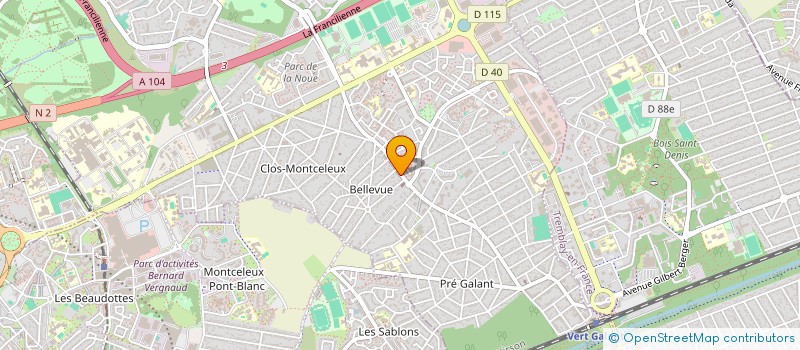 localisation de l'entreprise TMAA RENOVATION à VILLEPINTE