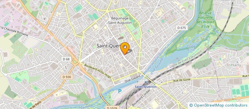localisation de l'entreprise TMAB à SAINT QUENTIN