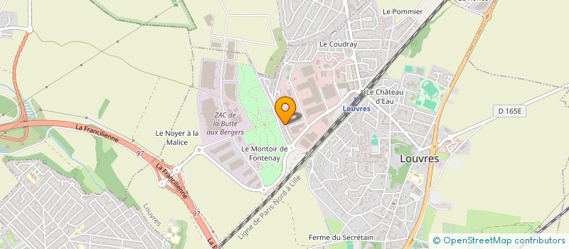 localisation de l'entreprise TMAI  LOUVRES