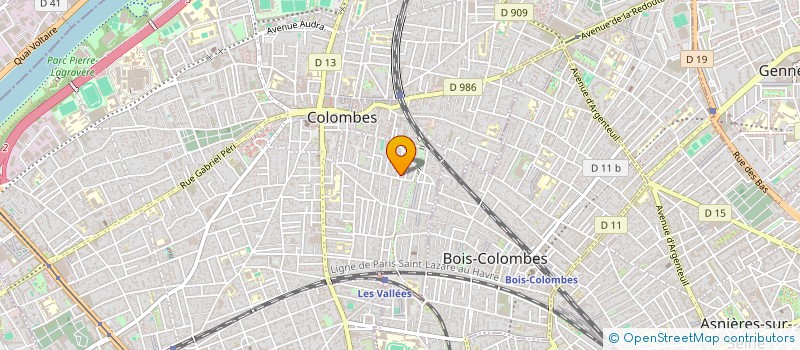 localisation de l'entreprise TMAL RENOVATION à COLOMBES