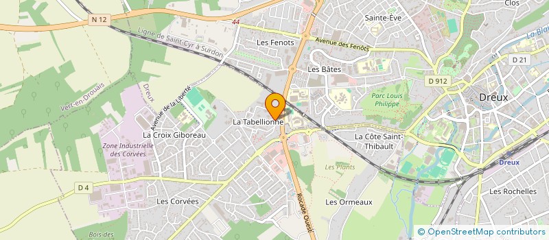 localisation de l'entreprise TMAX-TRANSPORT à VERNOUILLET