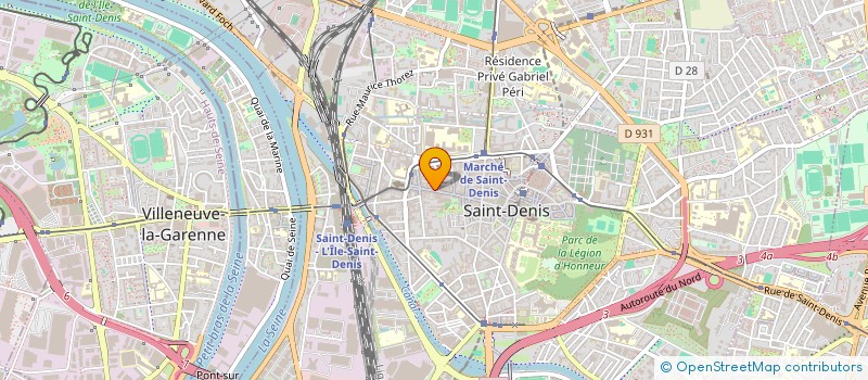 localisation de l'entreprise TMB  SAINT-DENIS