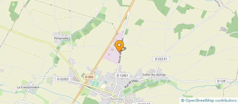 localisation de l'entreprise TMB à AULNAY