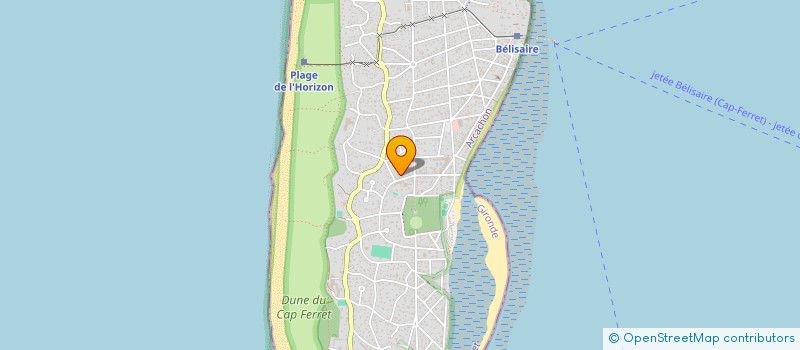 localisation de l'entreprise TMB  LEGE-CAP-FERRET