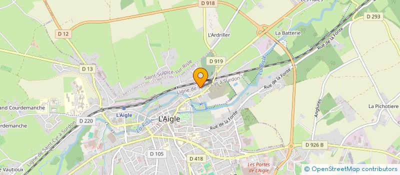 localisation de l'entreprise TMB  VERNEUIL D'AVRE ET D'ITON