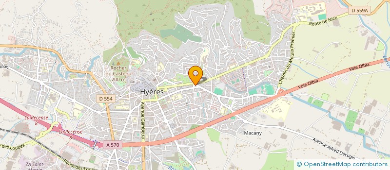 localisation de l'entreprise TMB ACADEMY  TOULON