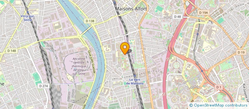 localisation de l'entreprise TMB EXPRESS à ALFORTVILLE