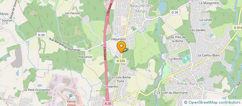 localisation de l'entreprise TMB IMMOBILIER à LIMOGES