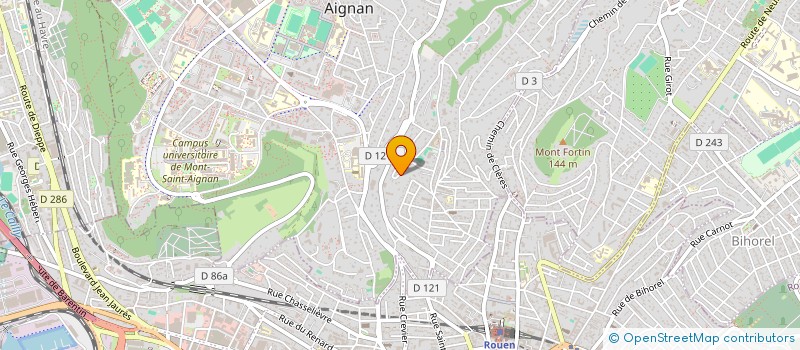 localisation de l'entreprise TMB PARTENAIRES  MONT-SAINT-AIGNAN