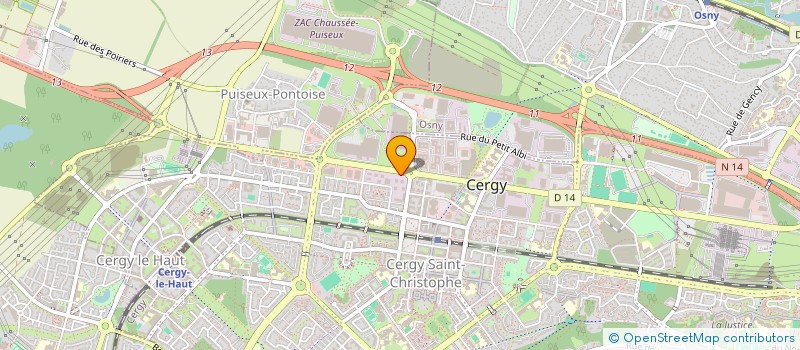 localisation de l'entreprise TMBEST TRANSPORT  CERGY