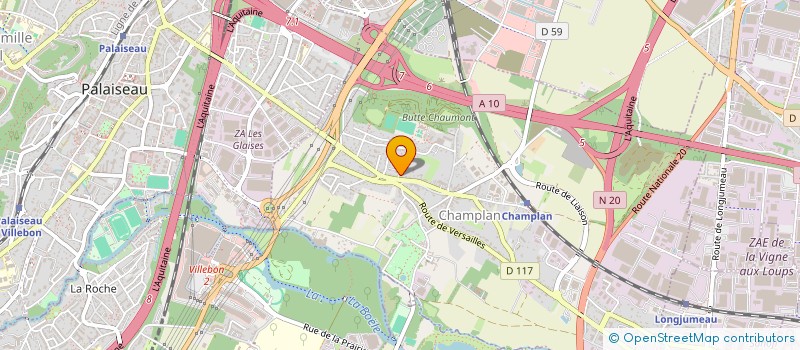 localisation de l'entreprise TMBRS  CHAMPLAN