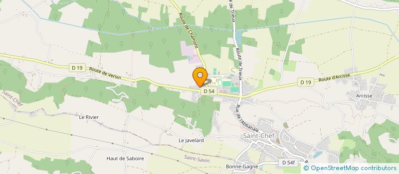 localisation de l'entreprise TMC  SAINT-CHEF