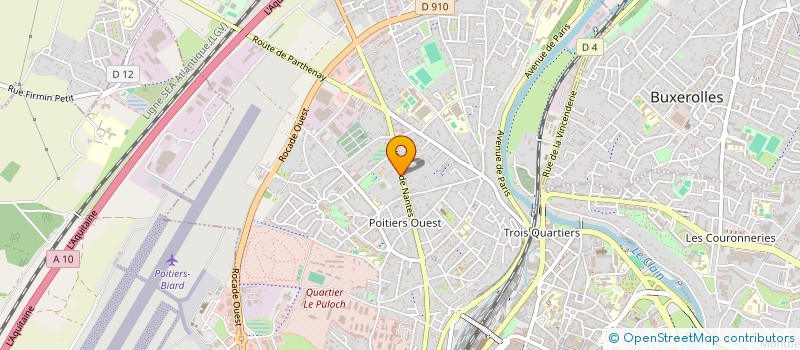 localisation de l'entreprise TMC 86  POITIERS