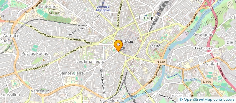 localisation de l'entreprise TMC 87  LE VIGEN