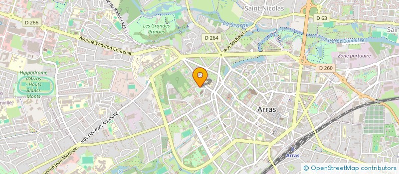 localisation de l'entreprise TMC à ARRAS