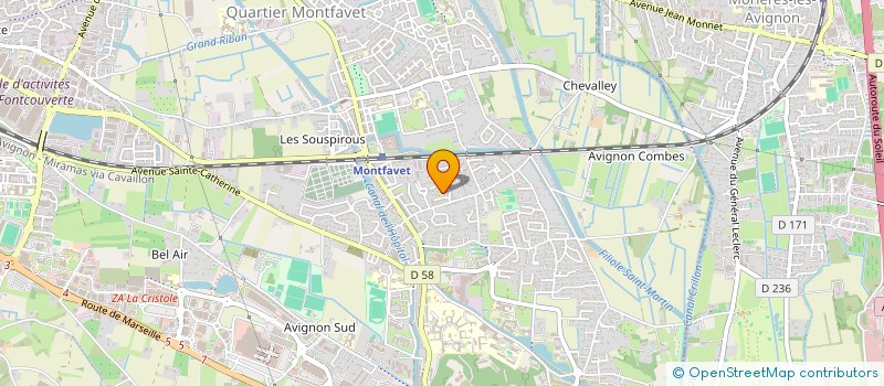 localisation de l'entreprise TMC ENTREPRISE  AVIGNON