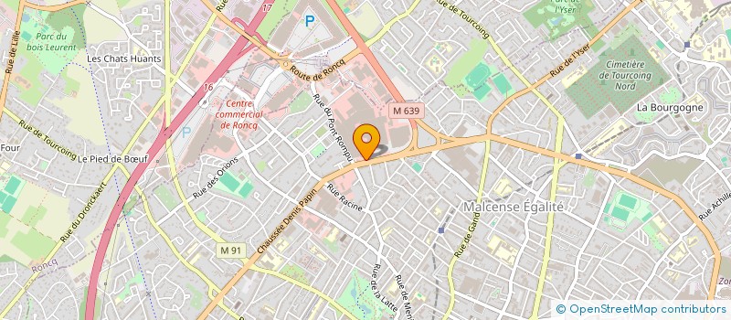 localisation de l'entreprise TMC EXPRESS  TOURCOING