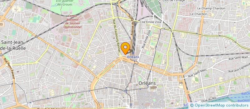 localisation de l'entreprise TMC FINANCE à ORLEANS