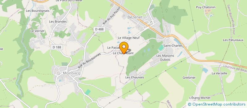 localisation de l'entreprise TMC IMMOBILIERE  BEZENET