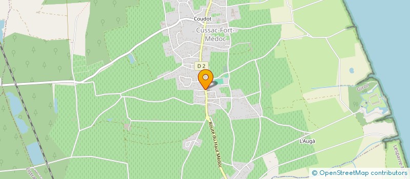 localisation de l'entreprise TMC TRAVAUX MATERIAUX ET CONSTRUCTION  CUSSAC-FORT-MEDOC