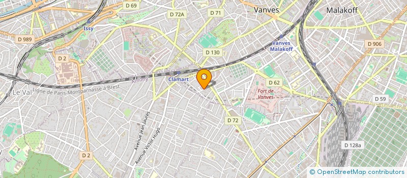 localisation de l'entreprise TMCG  MALAKOFF