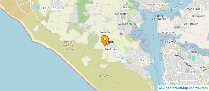 localisation de l'entreprise TMCH  PLOUHINEC