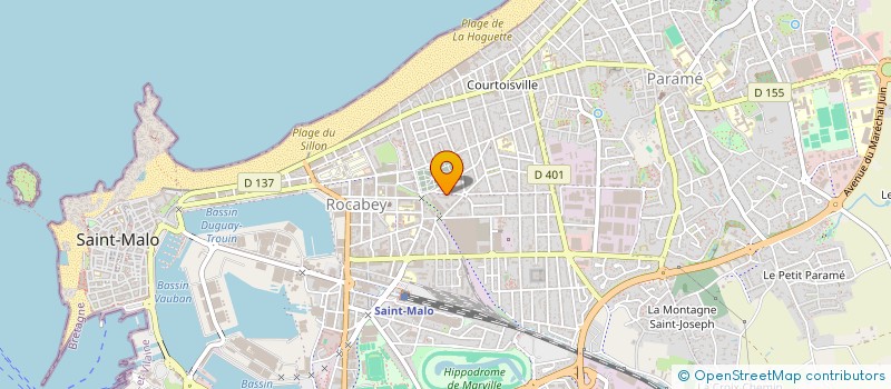 localisation de l'entreprise TMCM INTERNATIONAL à SAINT-MALO