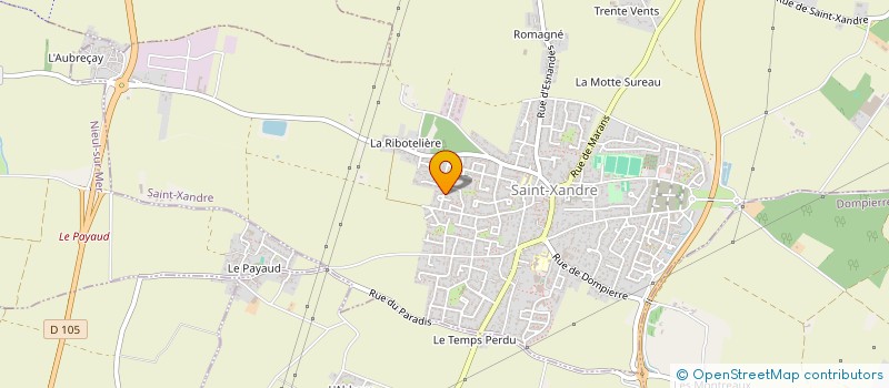 localisation de l'entreprise TMCN à SAINT-XANDRE
