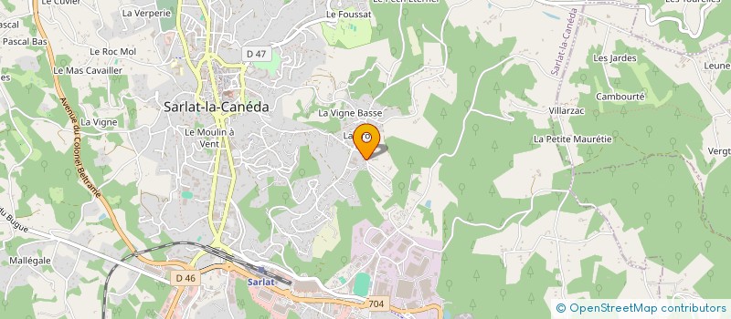 localisation de l'entreprise TMCN24 à SARLAT-LA-CANEDA