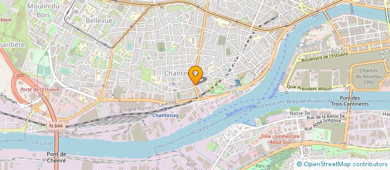 localisation de l'entreprise TMCO à NANTES