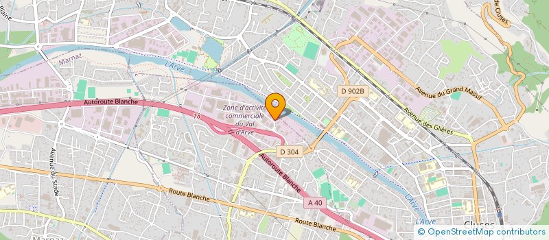 localisation de l'entreprise TMCS à CLUSES