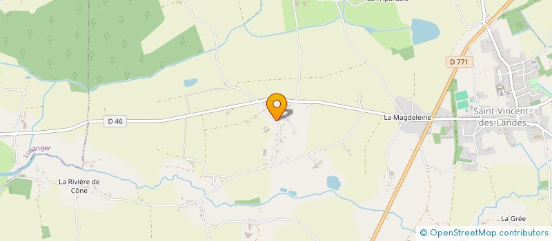 localisation de l'entreprise TMCS IMMO  SAINT-VINCENT-DES-LANDES