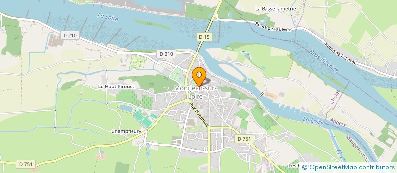 localisation de l'entreprise TMD à MAUGES-SUR-LOIRE