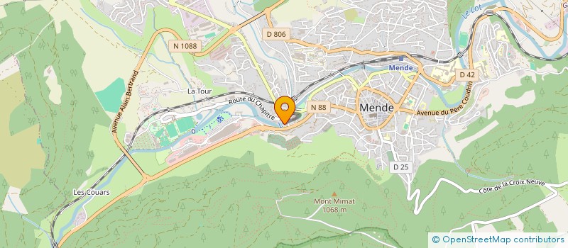 localisation de l'entreprise TMDS SPORTS  MENDE