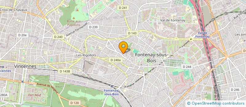 localisation de l'entreprise TMDX à MONTREUIL