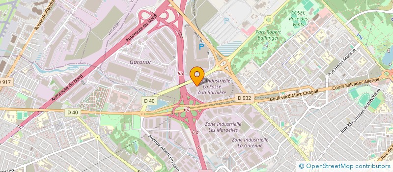 localisation de l'entreprise TME à AULNAY-SOUS-BOIS