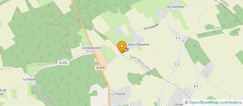 localisation de l'entreprise TME à SAINT-MARTIN-D ECUBLEI