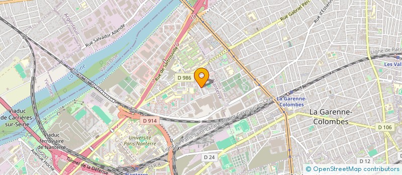 localisation de l'entreprise TMELEC à NANTERRE