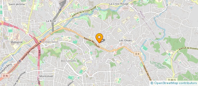 localisation de l'entreprise TMF à MARSEILLE