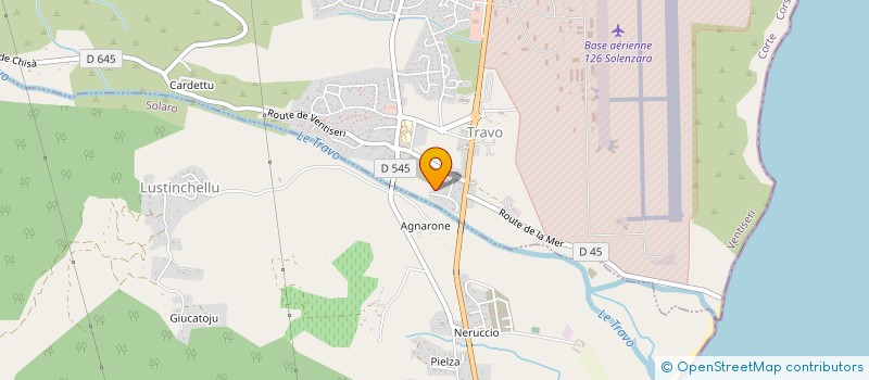 localisation de l'entreprise TMF à VENTISERI