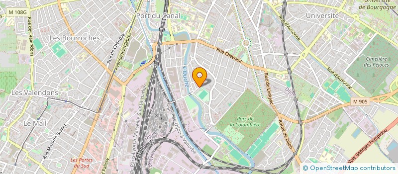 localisation de l'entreprise TMF  DIJON