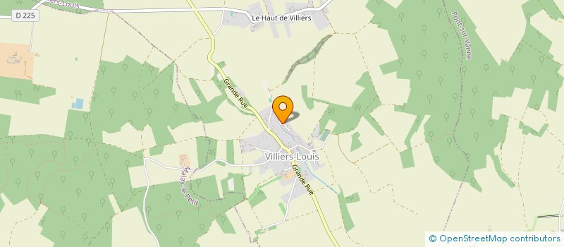 localisation de l'entreprise TMF-INVEST  VILLIERS-LOUIS