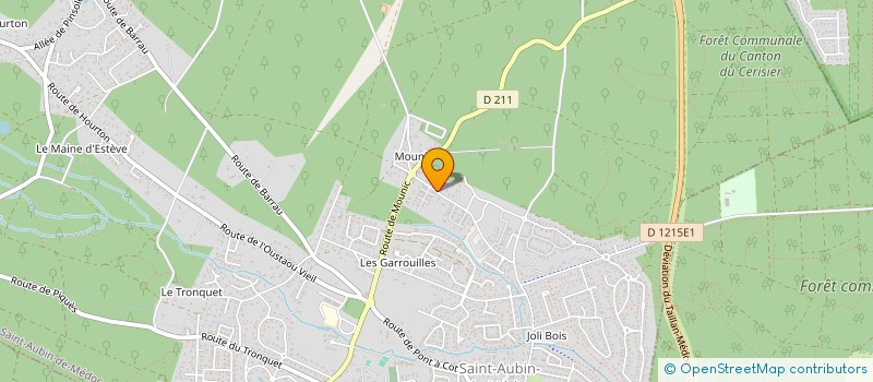 localisation de l'entreprise TMFE  MERIGNAC