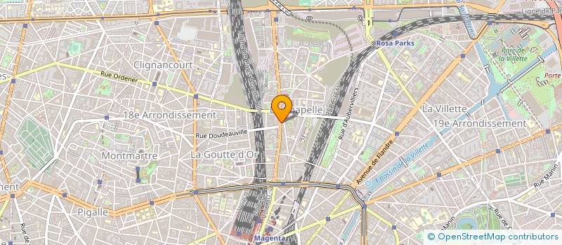 localisation de l'entreprise TMG  PARIS