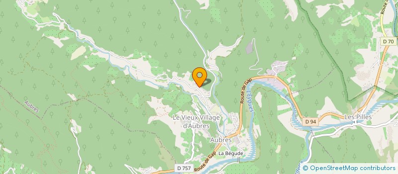 localisation de l'entreprise TMG  AUBRES