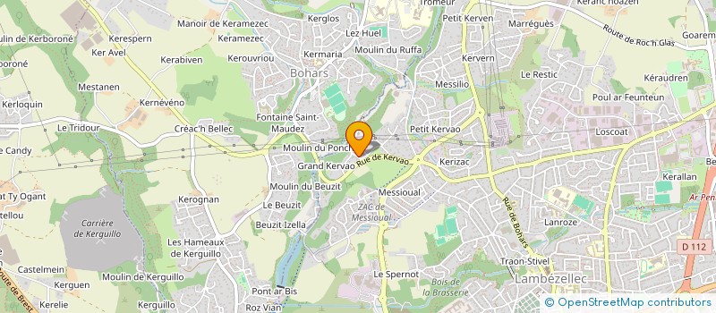 localisation de l'entreprise TMG  BREST